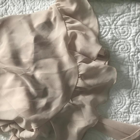 S Anthropologie BHLDN Joanna August Blush Bridesmaid Dress - Picture 5 of 6